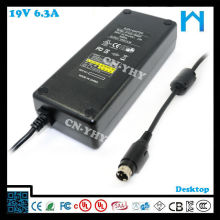 ac dc adapter for PC with 7.4x5.0mm dc connector 19V 6.3 A